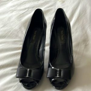 Black dress shoes, lightly worn